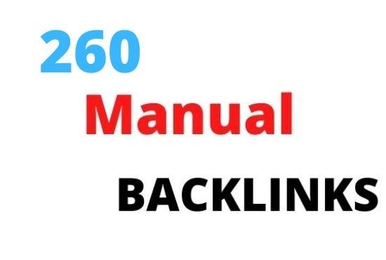 I will do high quality profile backlinks for manual SEO link building