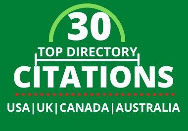 I Will Do Manually 30 Local Listing For Your Business