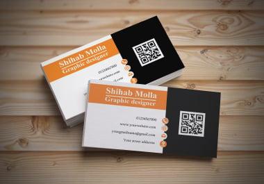 I will design your professional high quality print ready business card 
