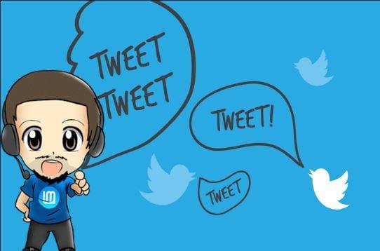 3 times tweets on my account with 5 top trending hashtags