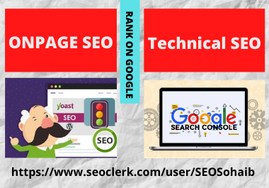 OnPage SEO and Technical SEO of Wordpress WebSite
