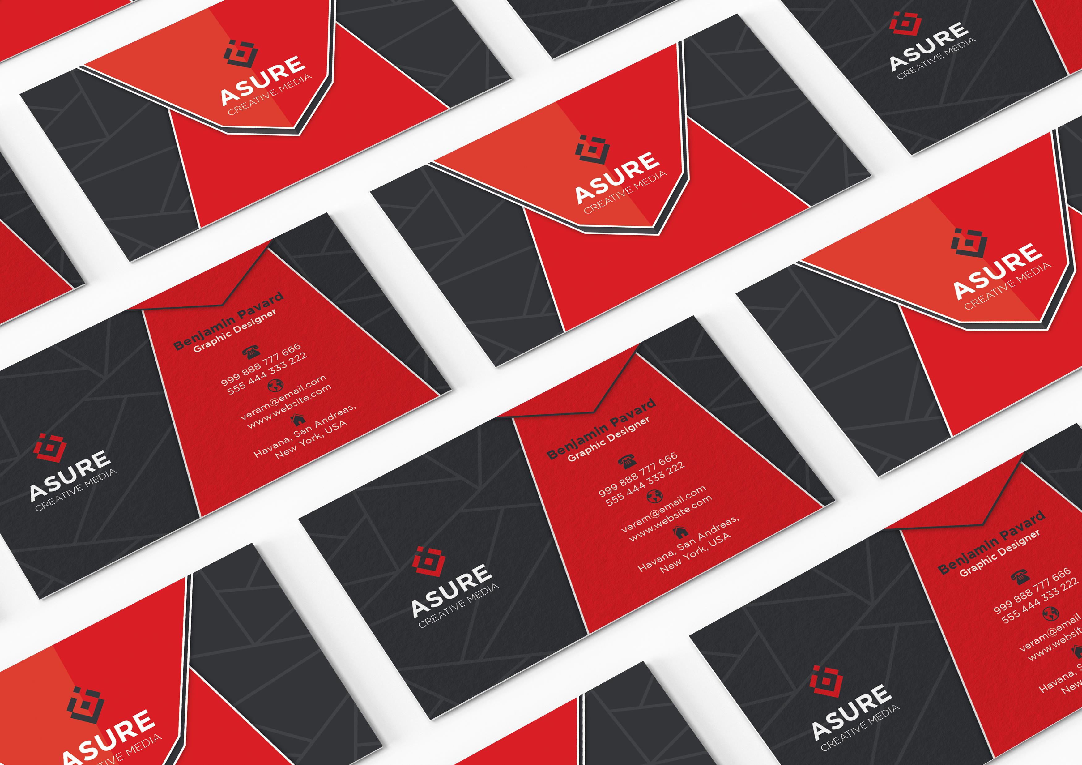 professional & unique business card design