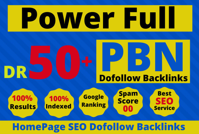 I will provide high quality DR 50 to 70 seo dofollow backlinks