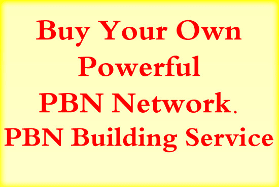 I will setup pbn high quality da tf private blog network