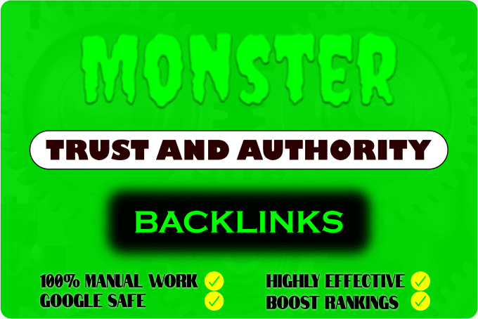 I will do monster google seo service with manual high trust and authority backlinks