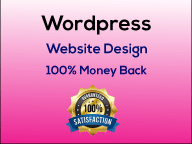  I will create a professional wordpress website design or blog