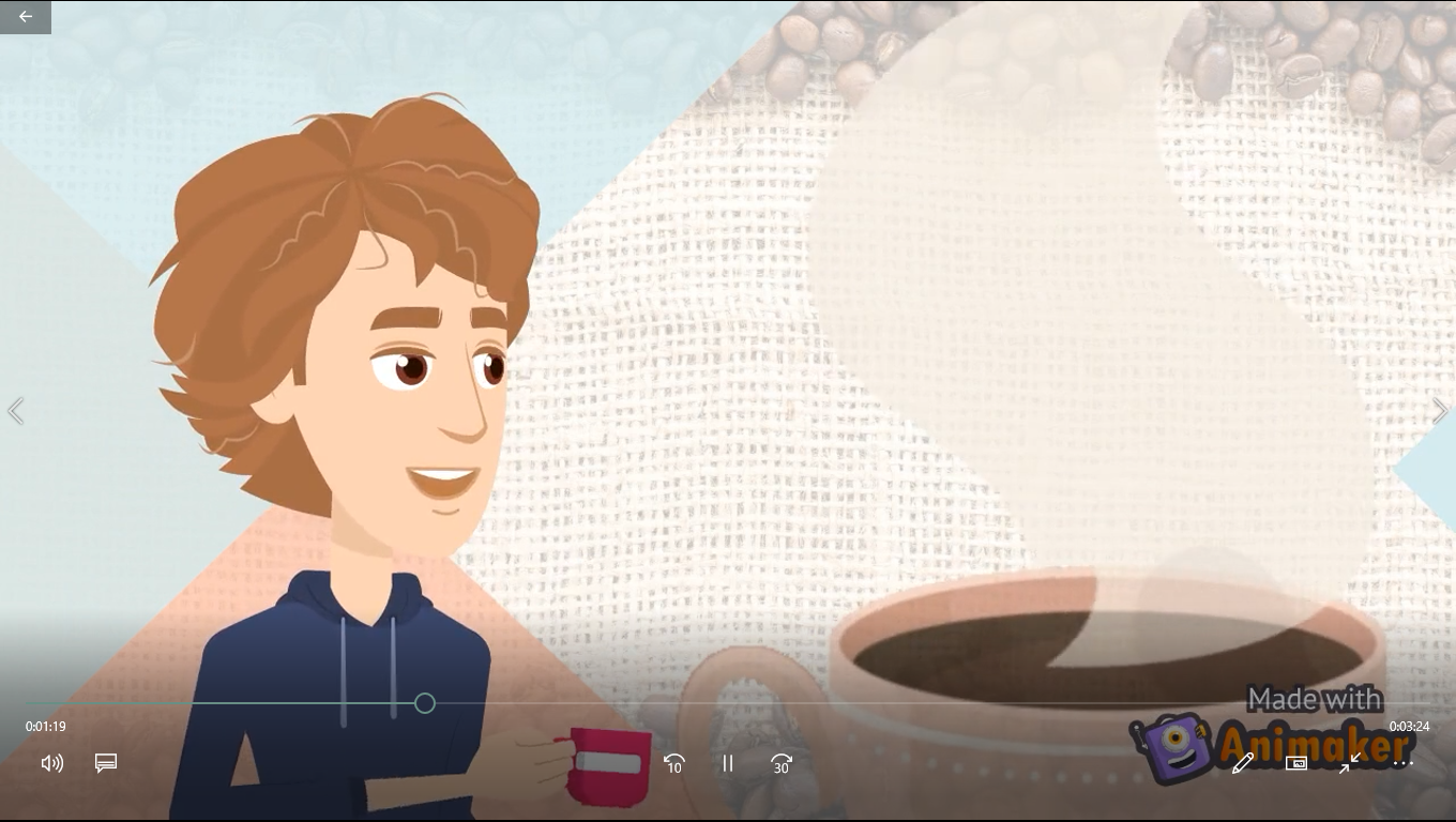 I will make short animated videos.