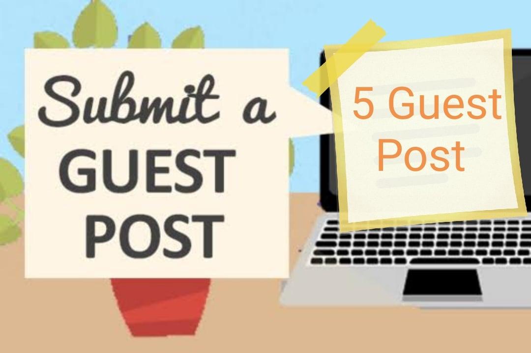 5 Guest-Contents Published on the Best Sites 