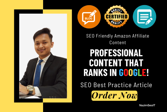 I will write 500 word unique niche related SEO optimized article, content for your business.