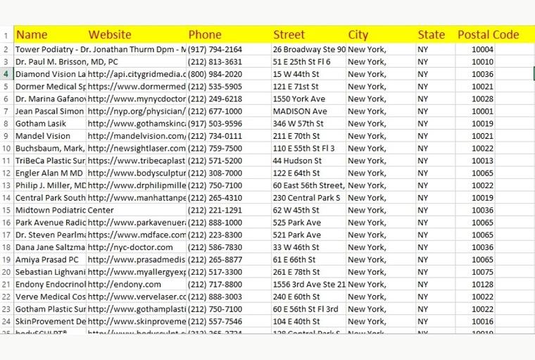 I will do 50+ b2b lead generation and data scraping