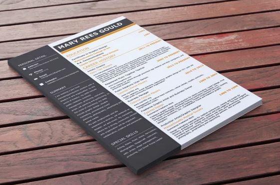 I will write and design a Creative Resume and Cover Letter in PHOTOSHOP 