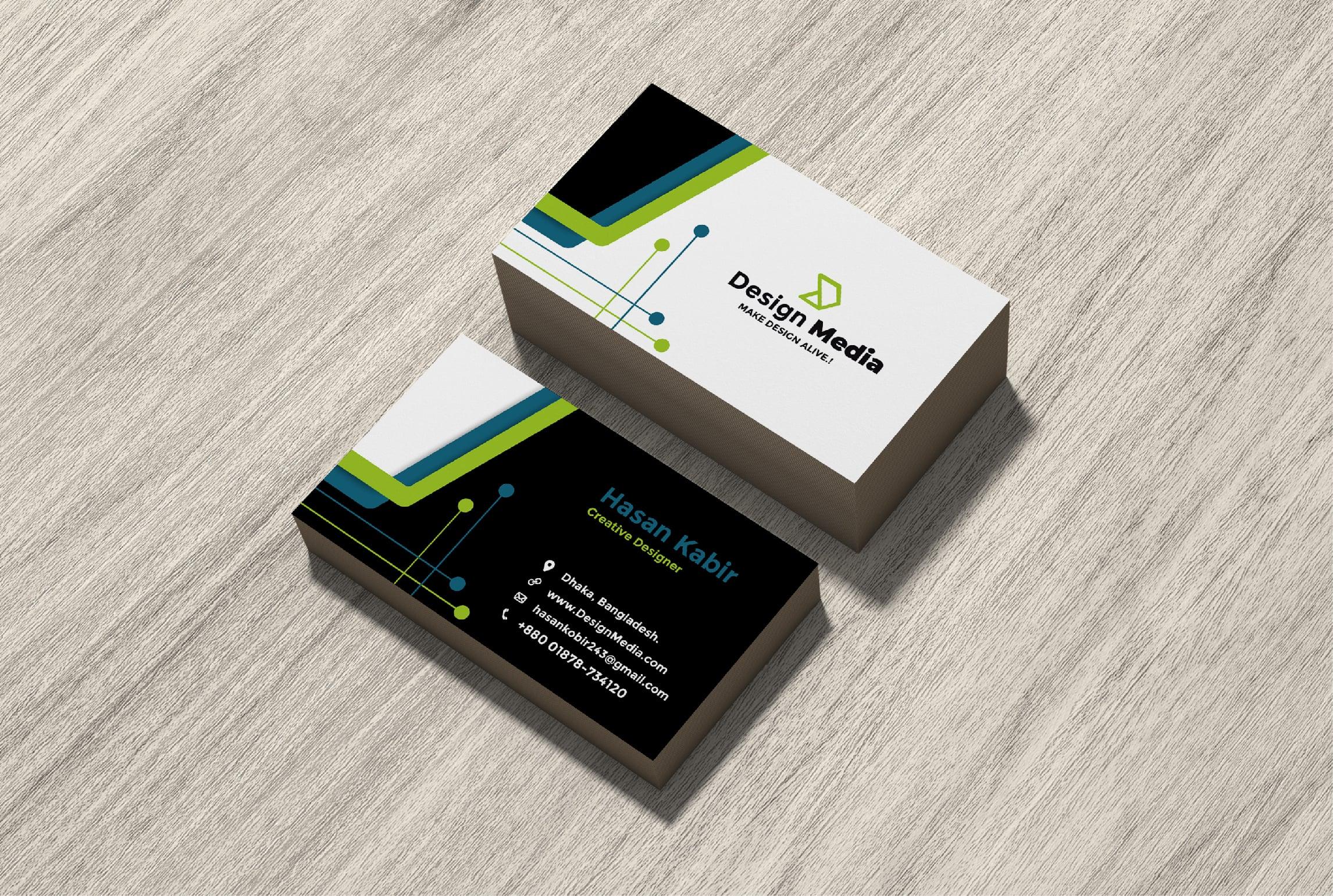 I Will Design Professional Business Card in 24 Hours