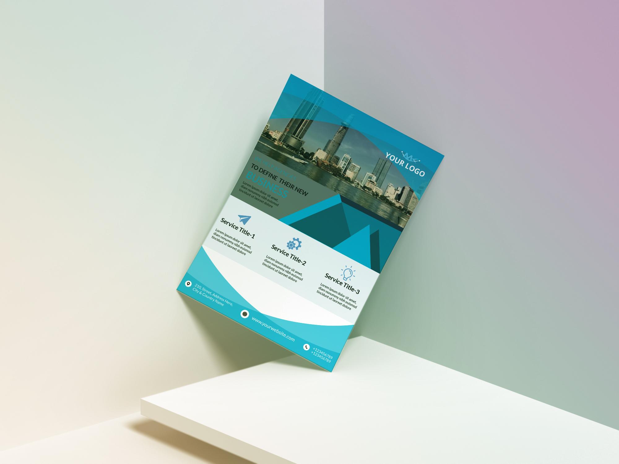 I will do Professional Business Flyer Template Design