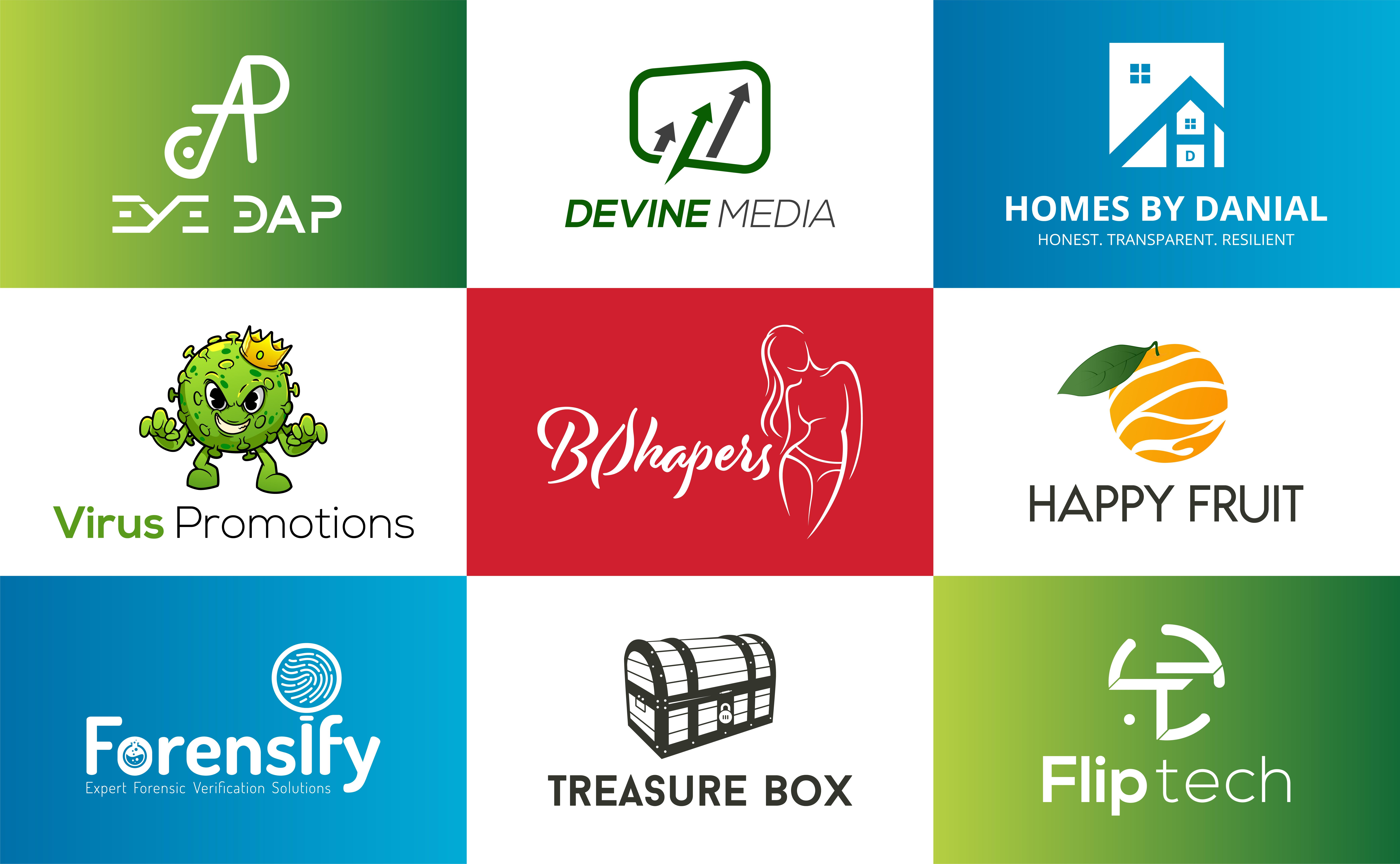 I will make modern minimalist business logo design