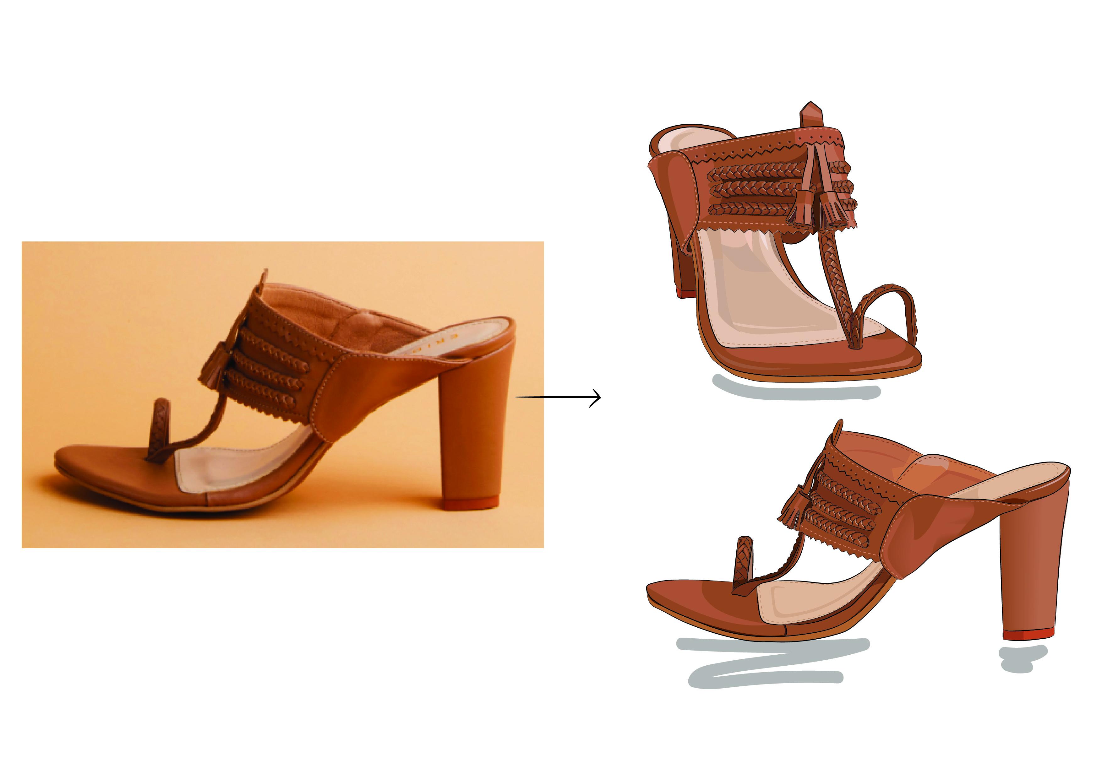 Create great advertisement with illustrated products!