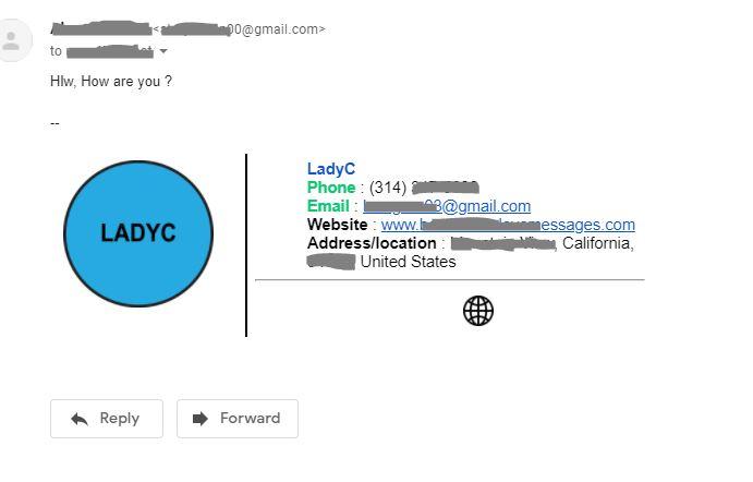 I will make clickable email signature