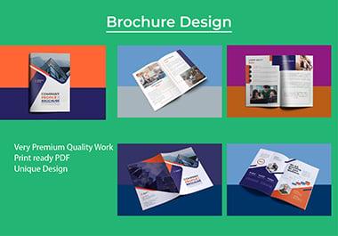 I will create business flyer and brochure design