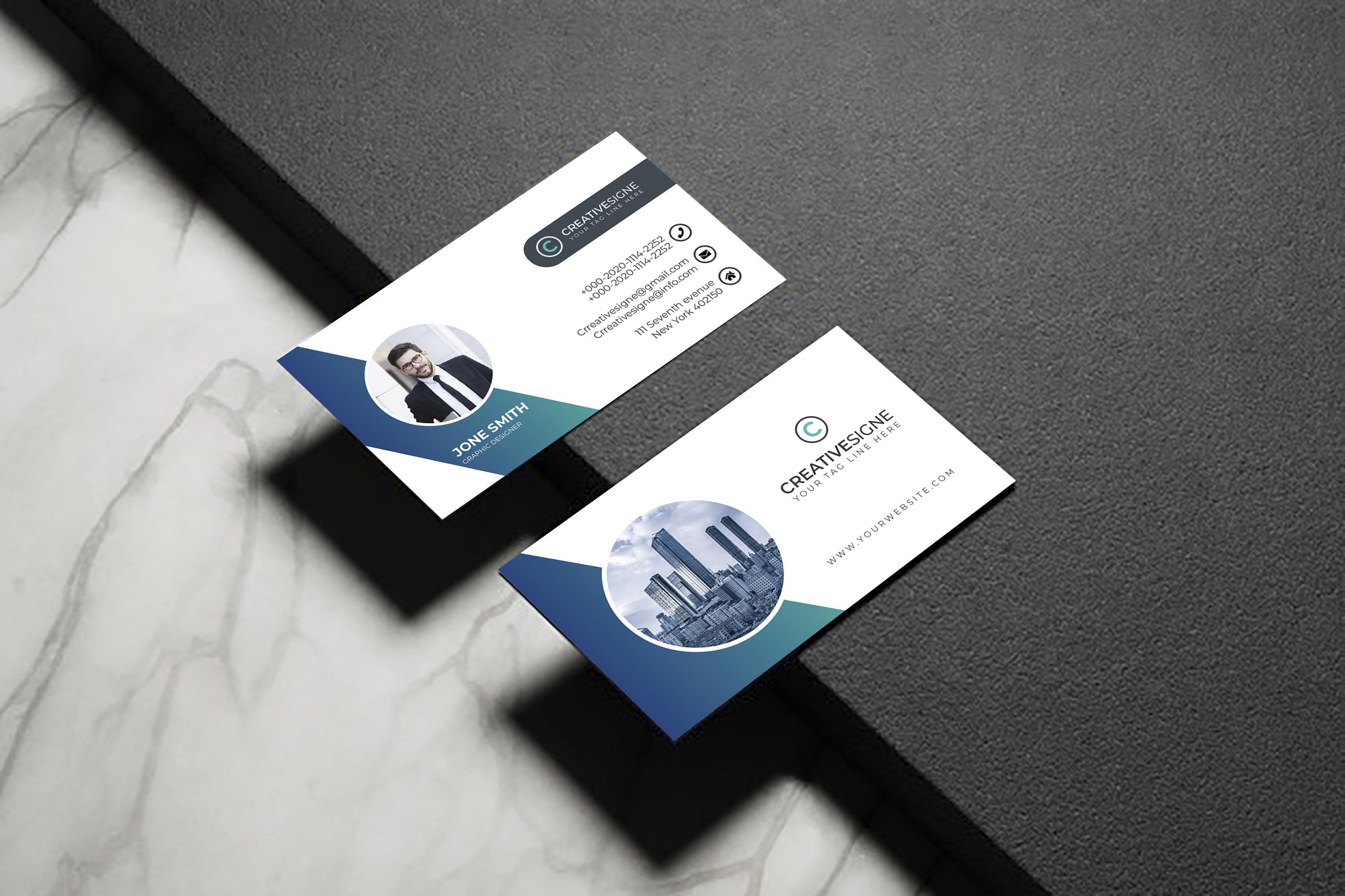 I will do creative business card design in 24H