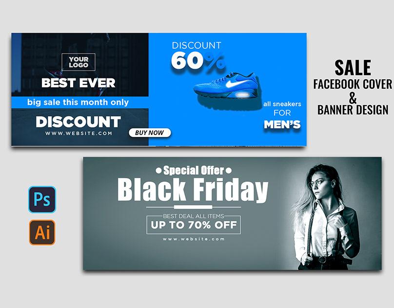 Amazing 2 unique Social Media Banner design