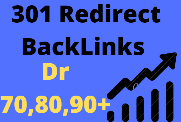 I will provide 1000 301 Redirect Backlinks From 70,80,90 Plus Dr sites Fast