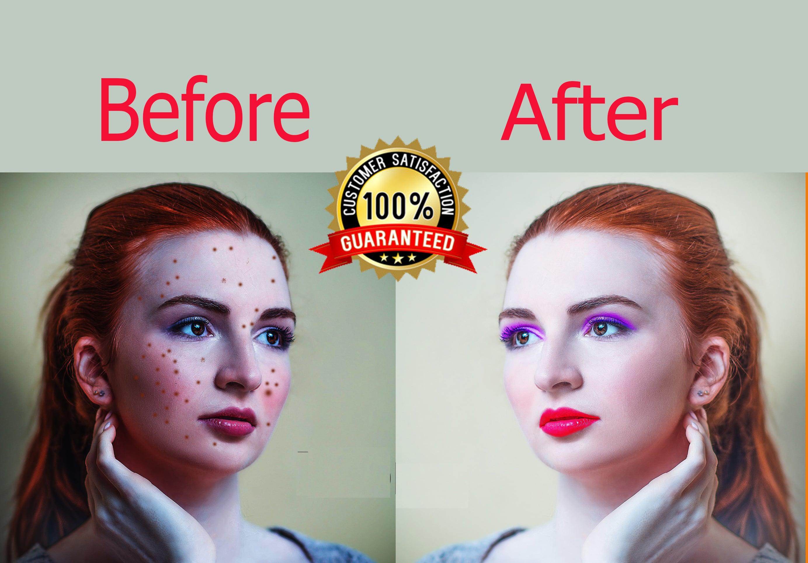 I will do professional photo retoucher, object, spot and background remover.