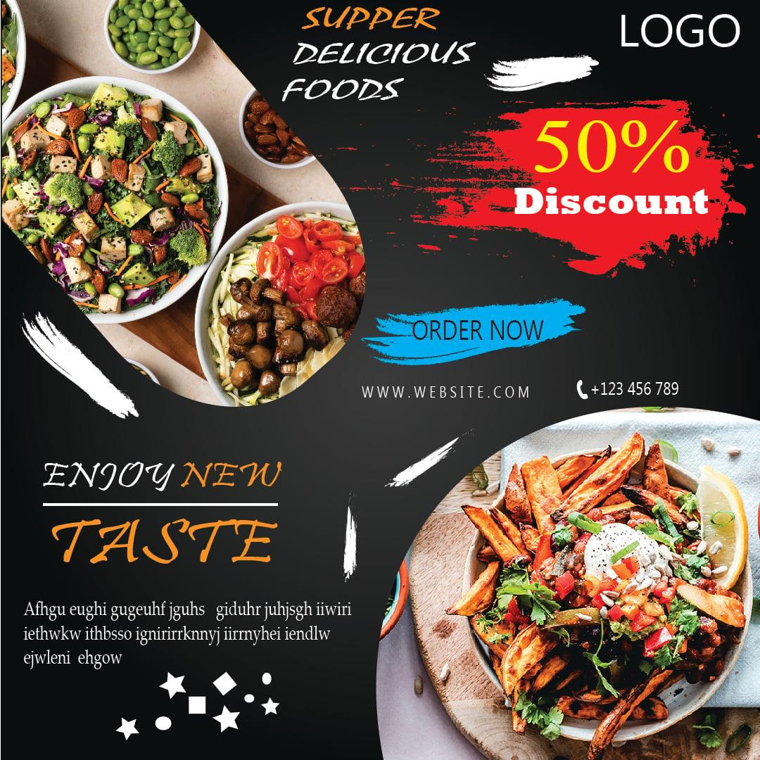 Attractive social media post design for your business in an few hours