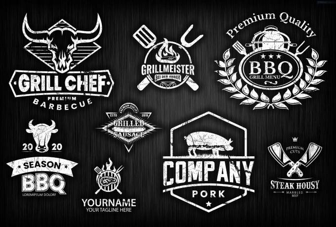  I will design BBQ, food, cafe and restaurant logo 