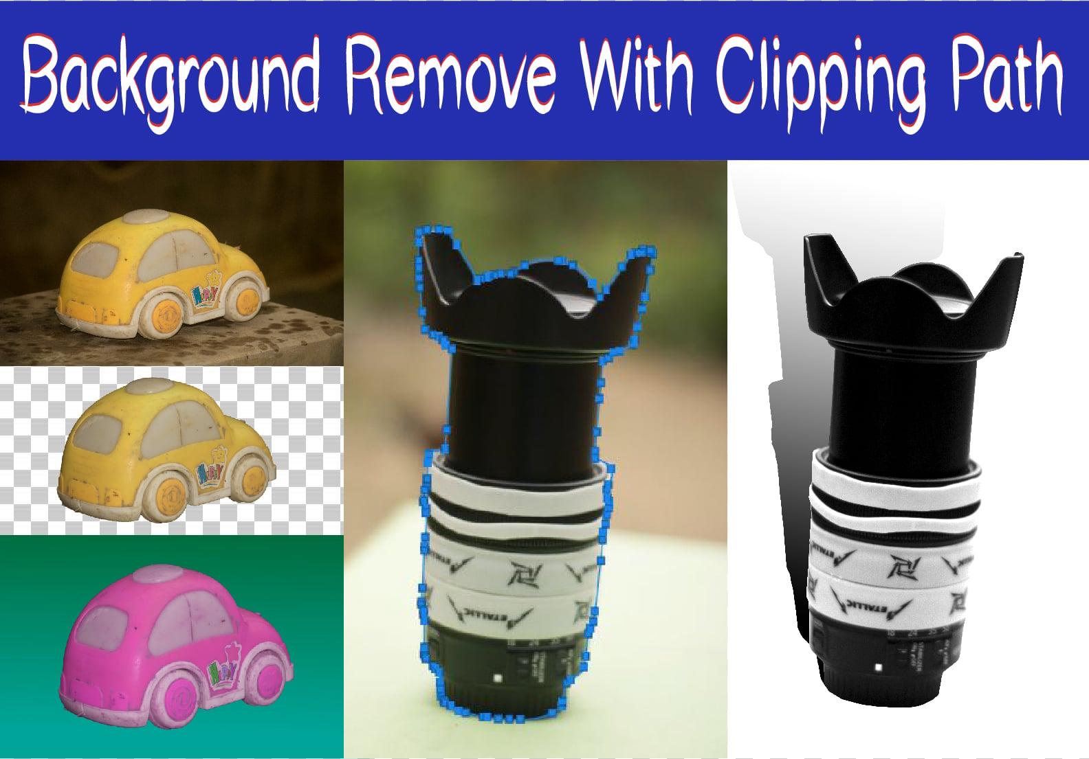 I Will Professionally Remove Background of 5 Images