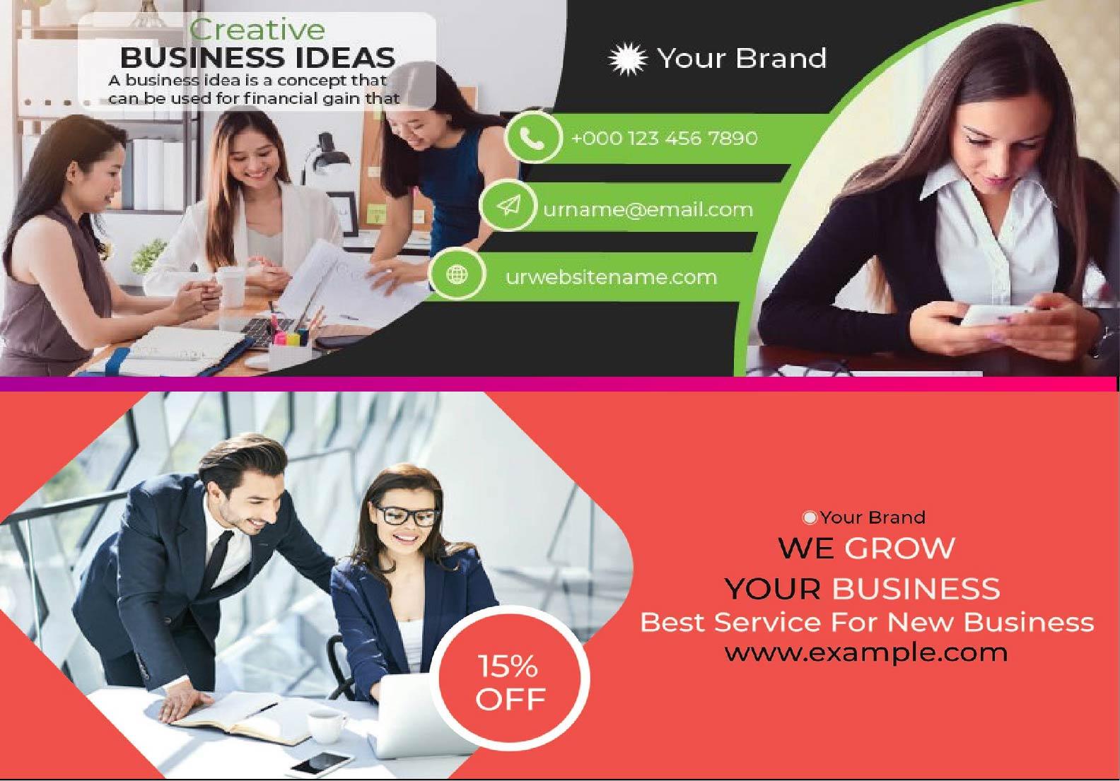 I will design facebook cover, art, web banner, logo design