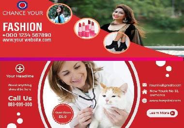 I will design facebook cover, art, web banner, logo design