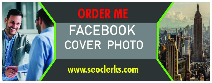 Iwill design attractive facbook cover photo 