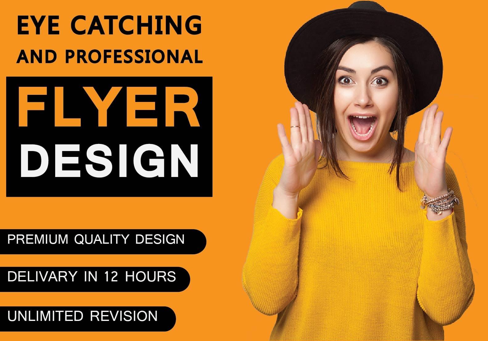 I will design flyer,poster or resturant menu