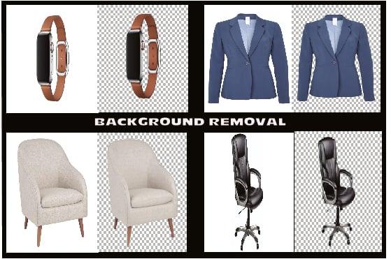 I will do removal background and transparent