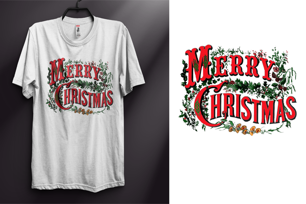 I will design custom modern typography T Shirt