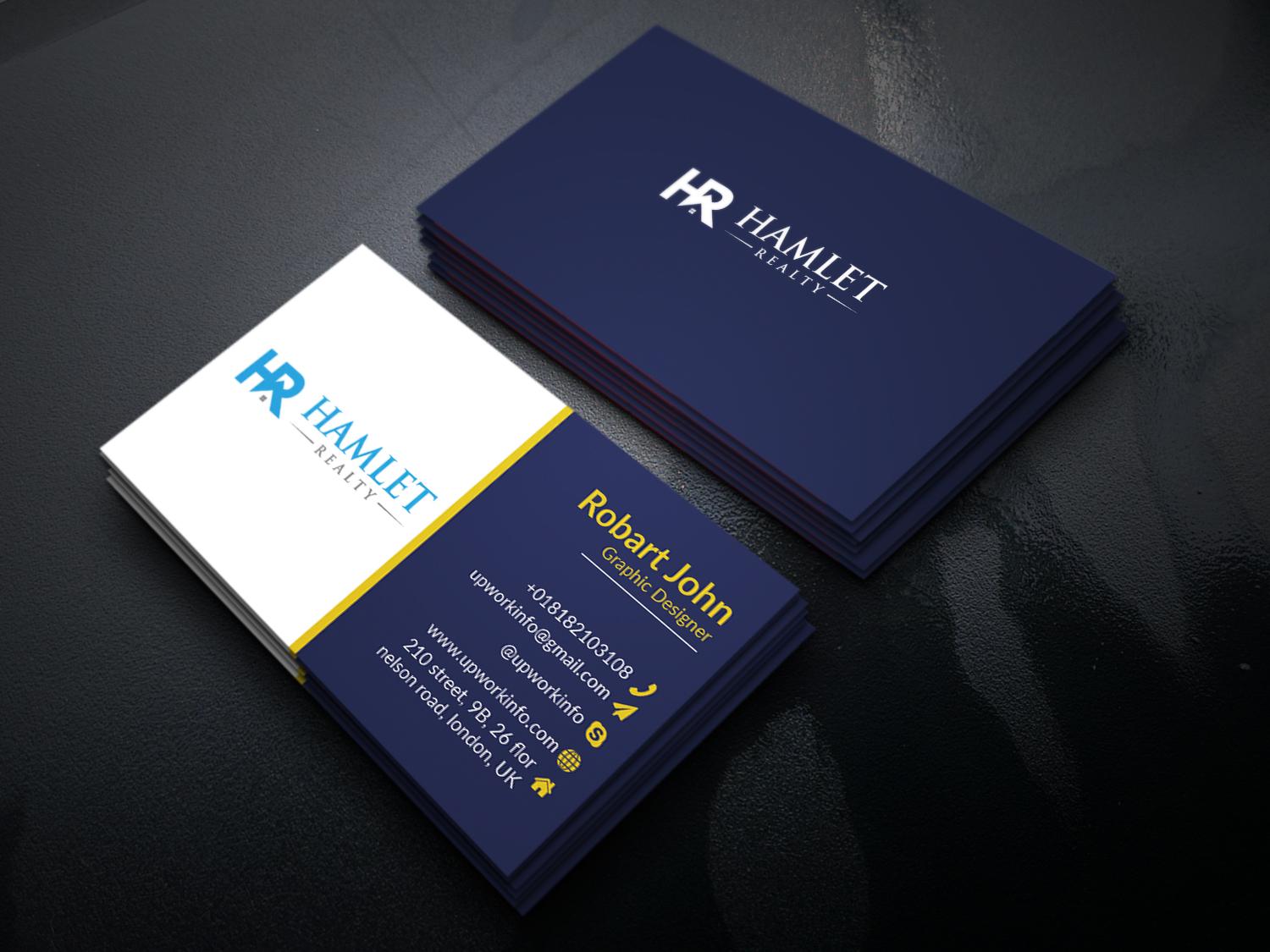 I will do professional business card design, letterhead, and stationery