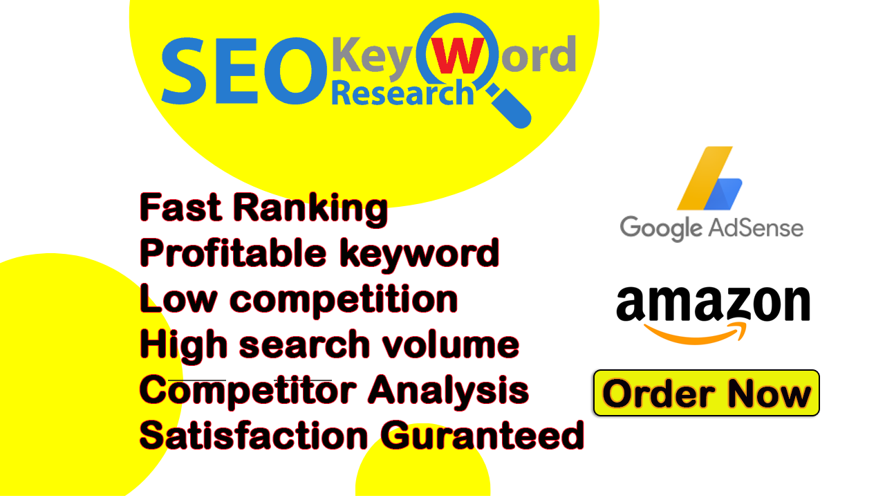I will do profitable SEO keyword research and competitor keyword analysis