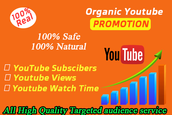 High Quality youtube monetization Service & YouTube videos Promotion real users and fast delivery
