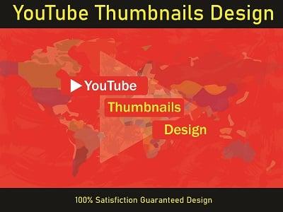 I will design amazing 1 youtube thumbnail in 12 hour