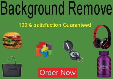 I will do removal background of 5 image