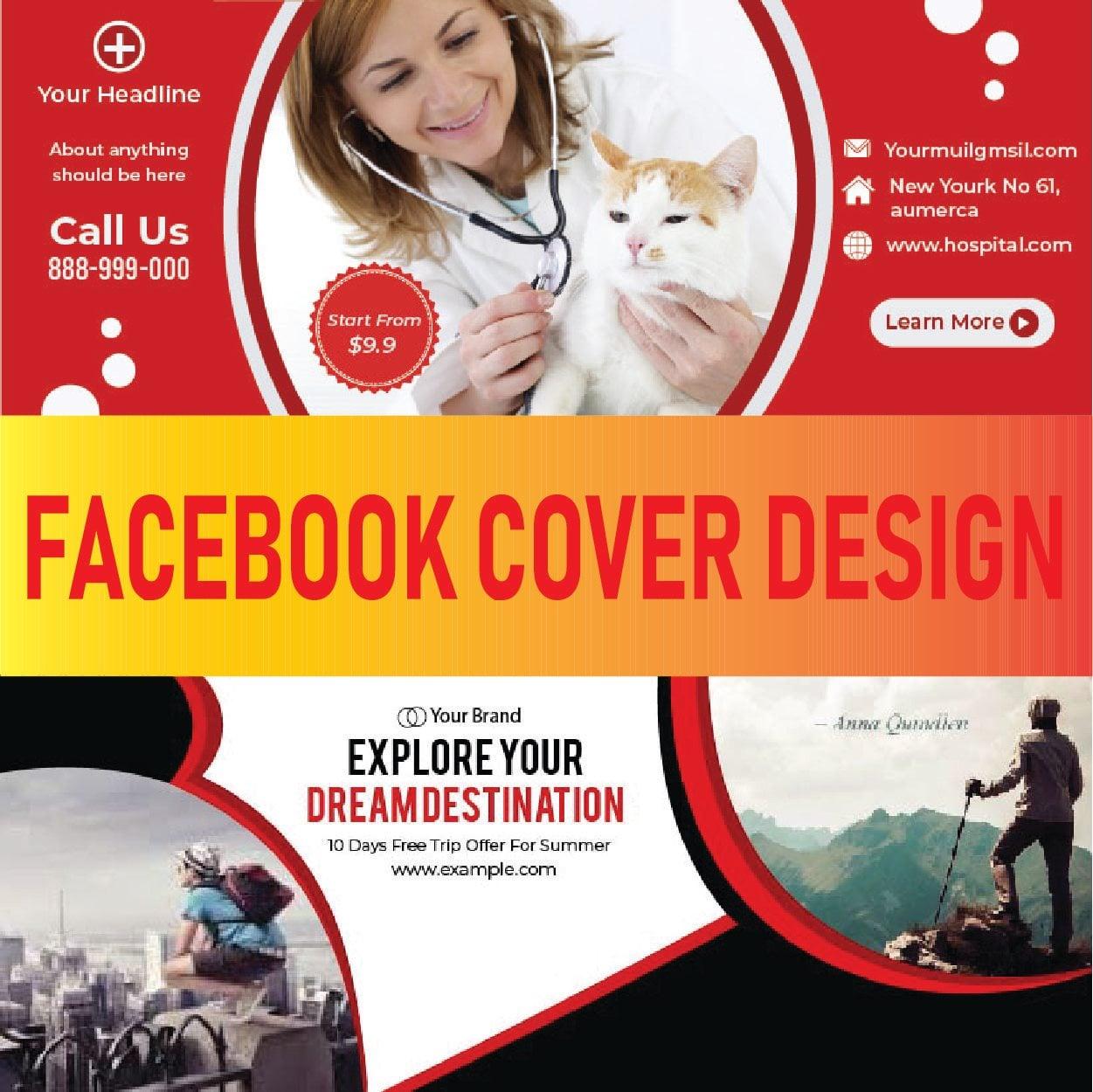 I will create a facebook cover photo banner design in 24hrs