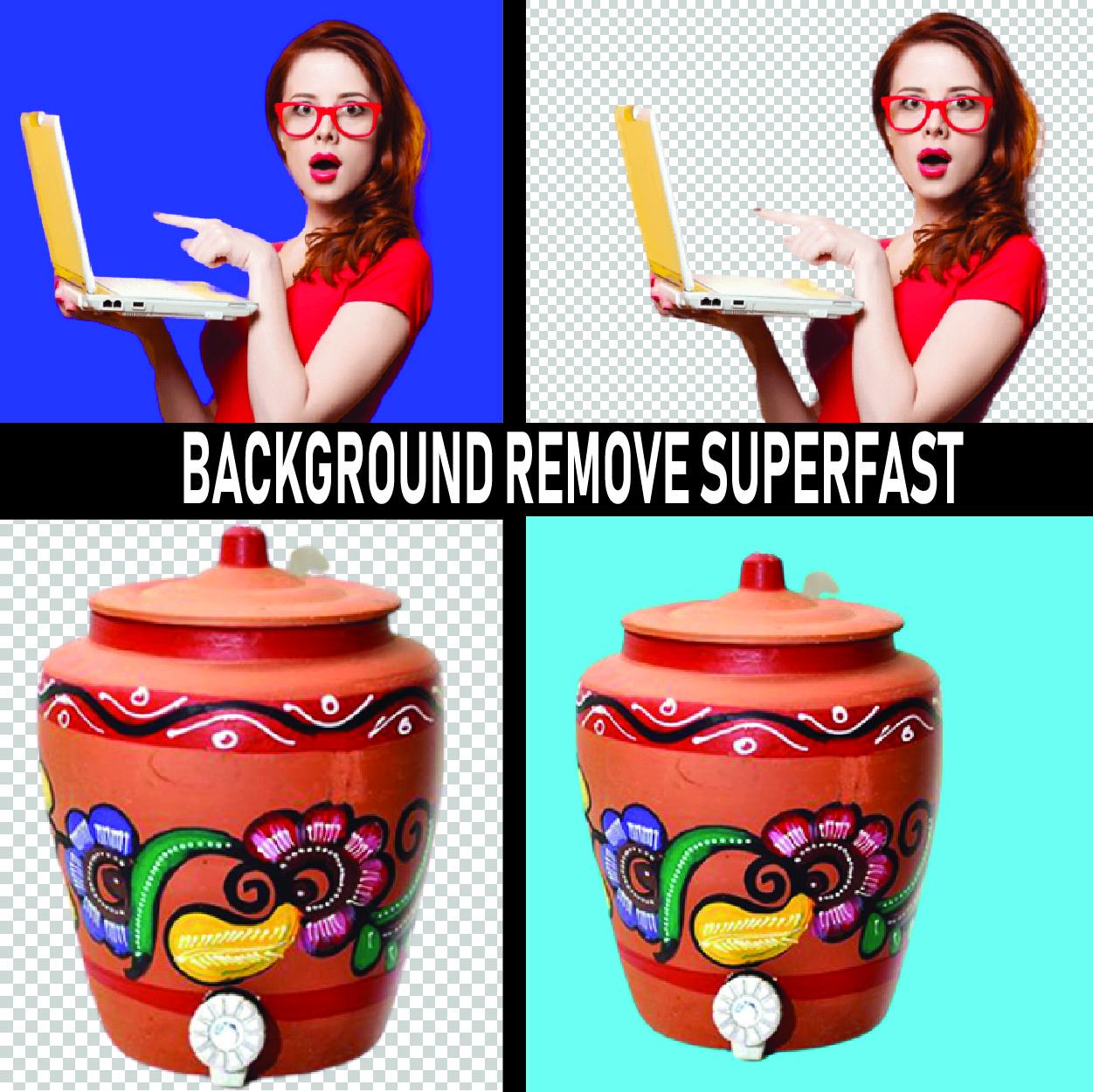 I will do professionally background removal superfast