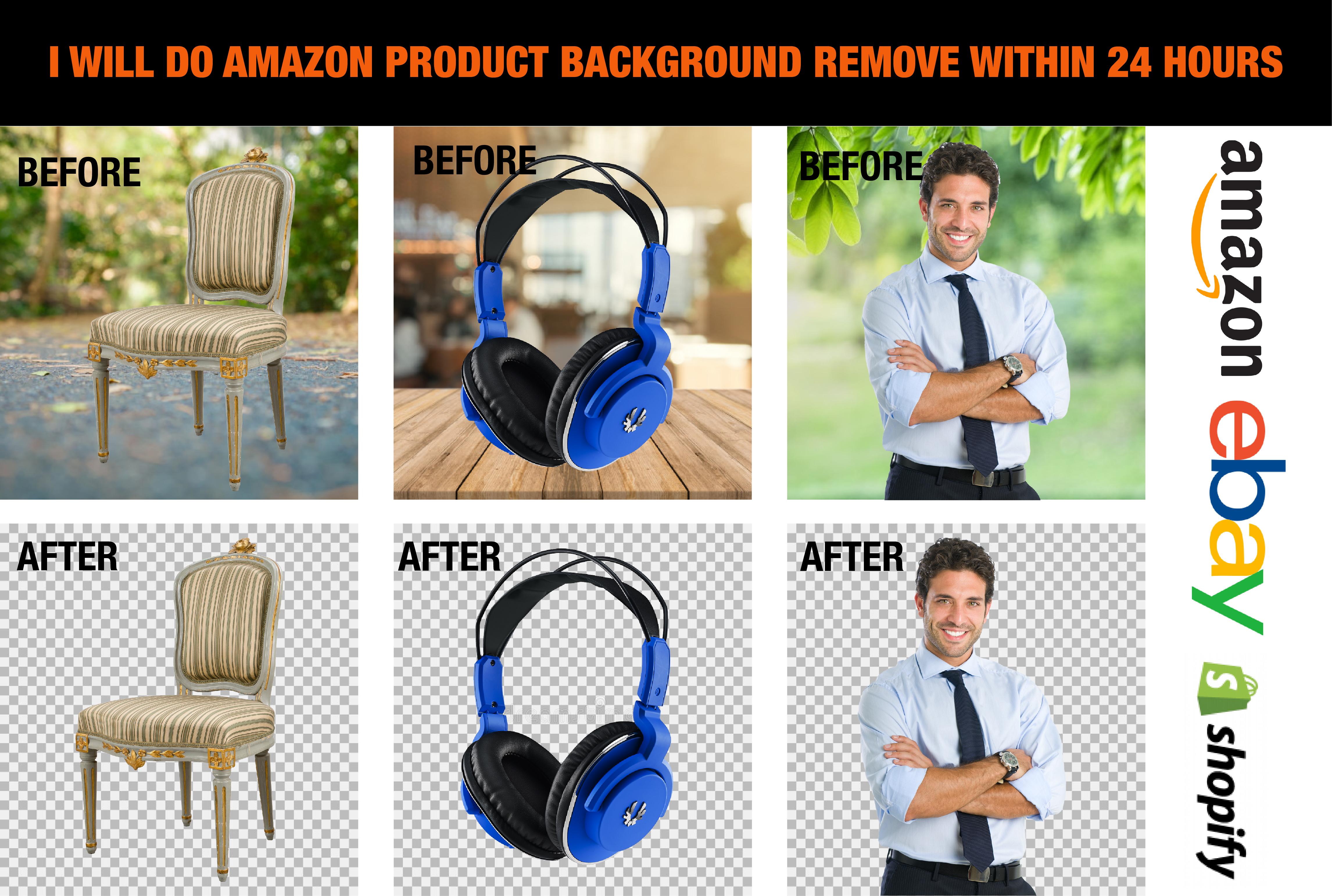 I will do background removal,cutout, product editing with 12 hours