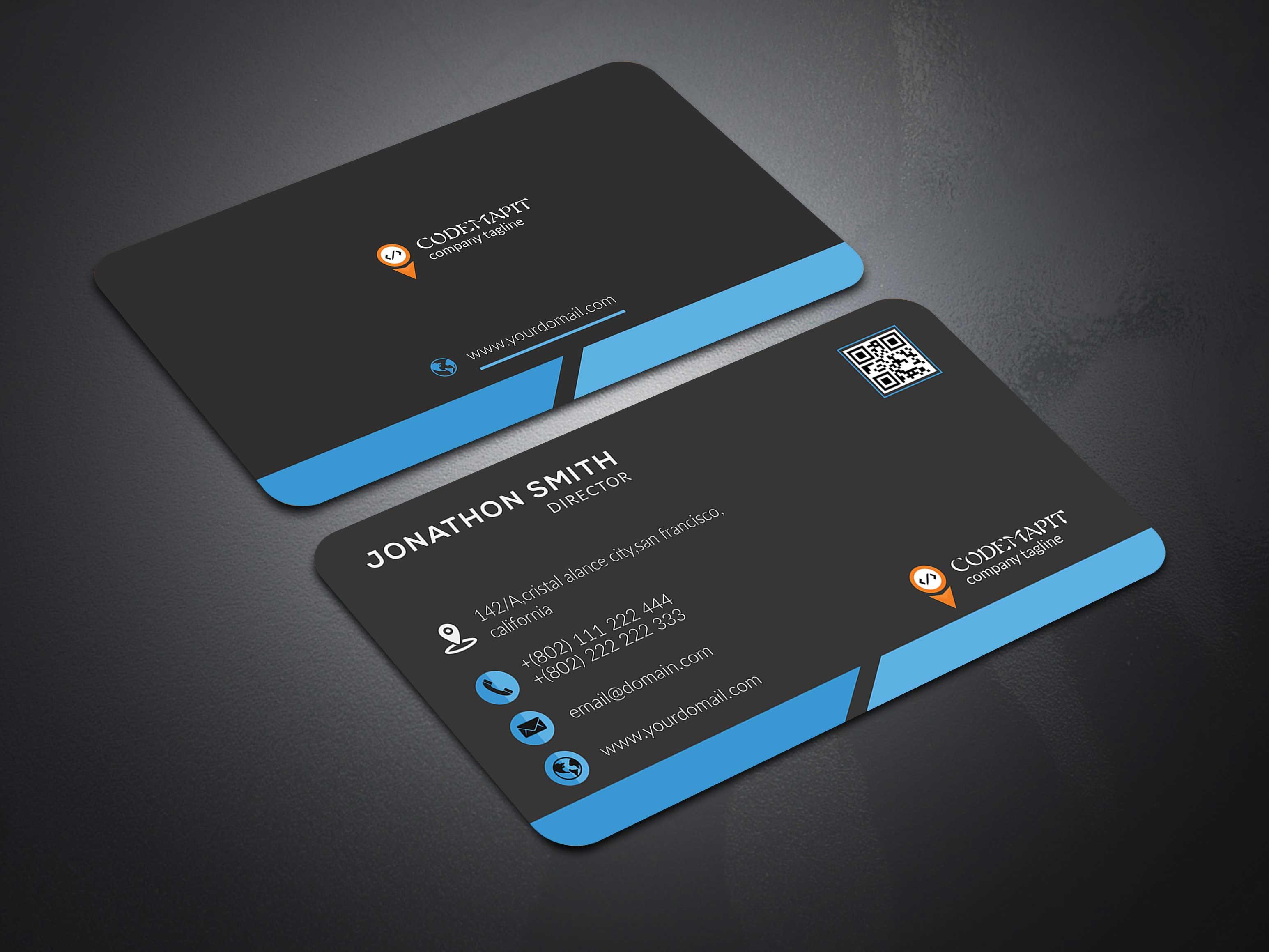I Will Design Best Premium Business Card in 12 Hours with 2 concept