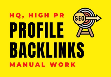 100 Profile Creation Backlinks- High-Authority,High PA DA without Spam Score 