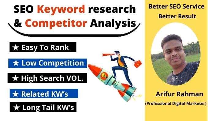 Do Advanced SEO Keyword research that actually rank on search engine 