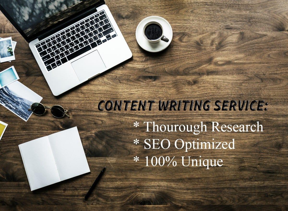 I will Write Plagiarism Free, SEO optimized content for you upto 3000 words