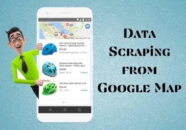 I will do Data Scraping, lead generation or create contact list from Google Map