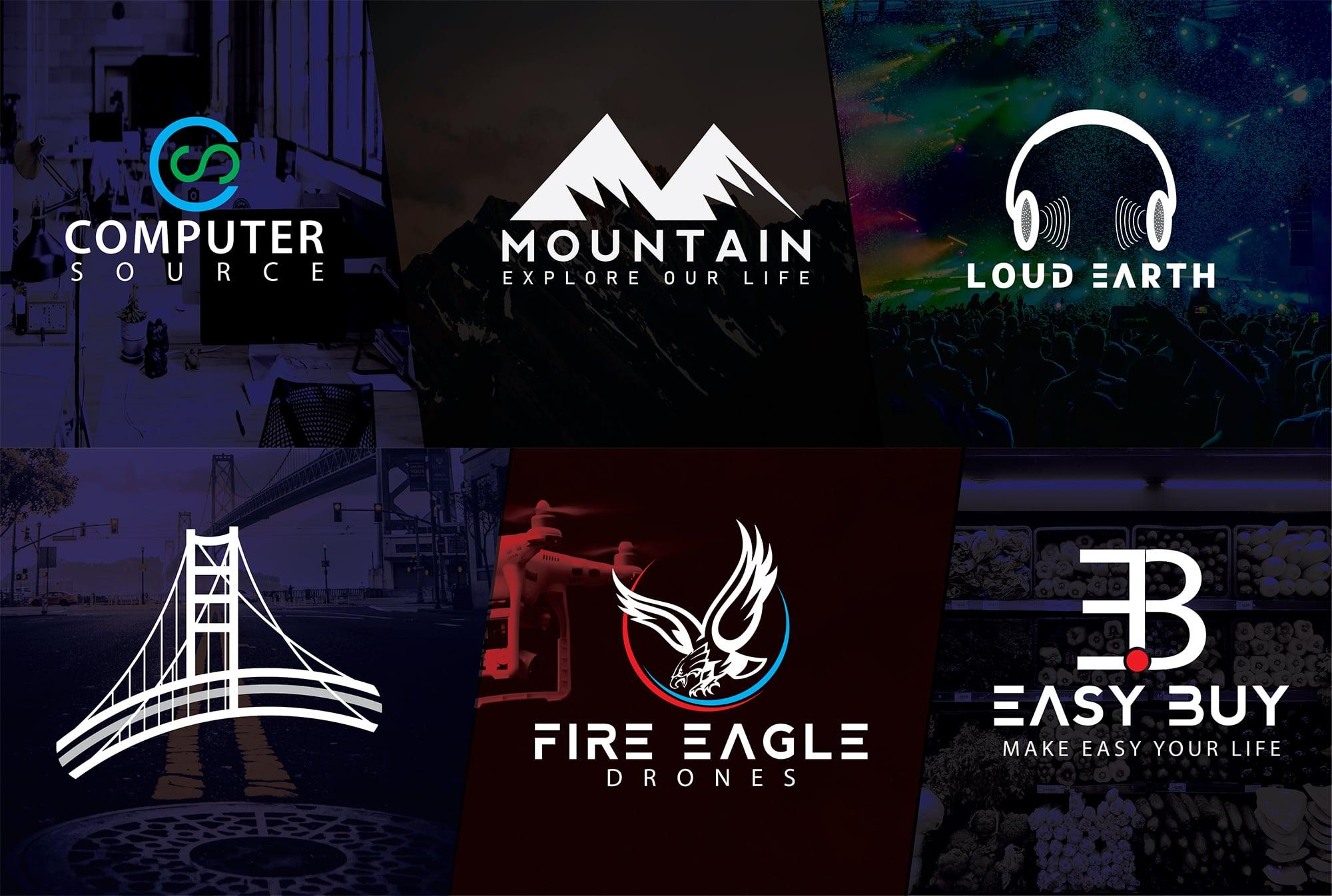 I will do creative minimal, modern, unique, professional business logo design