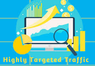 I will bring real visitors,unlimited keyword targeted web traffic