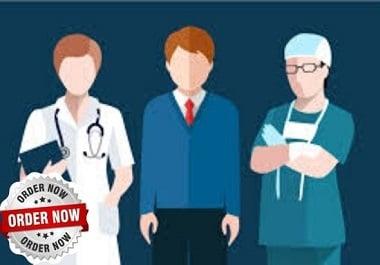 Manage Doctors, Medicals, Clinics Email List and other info